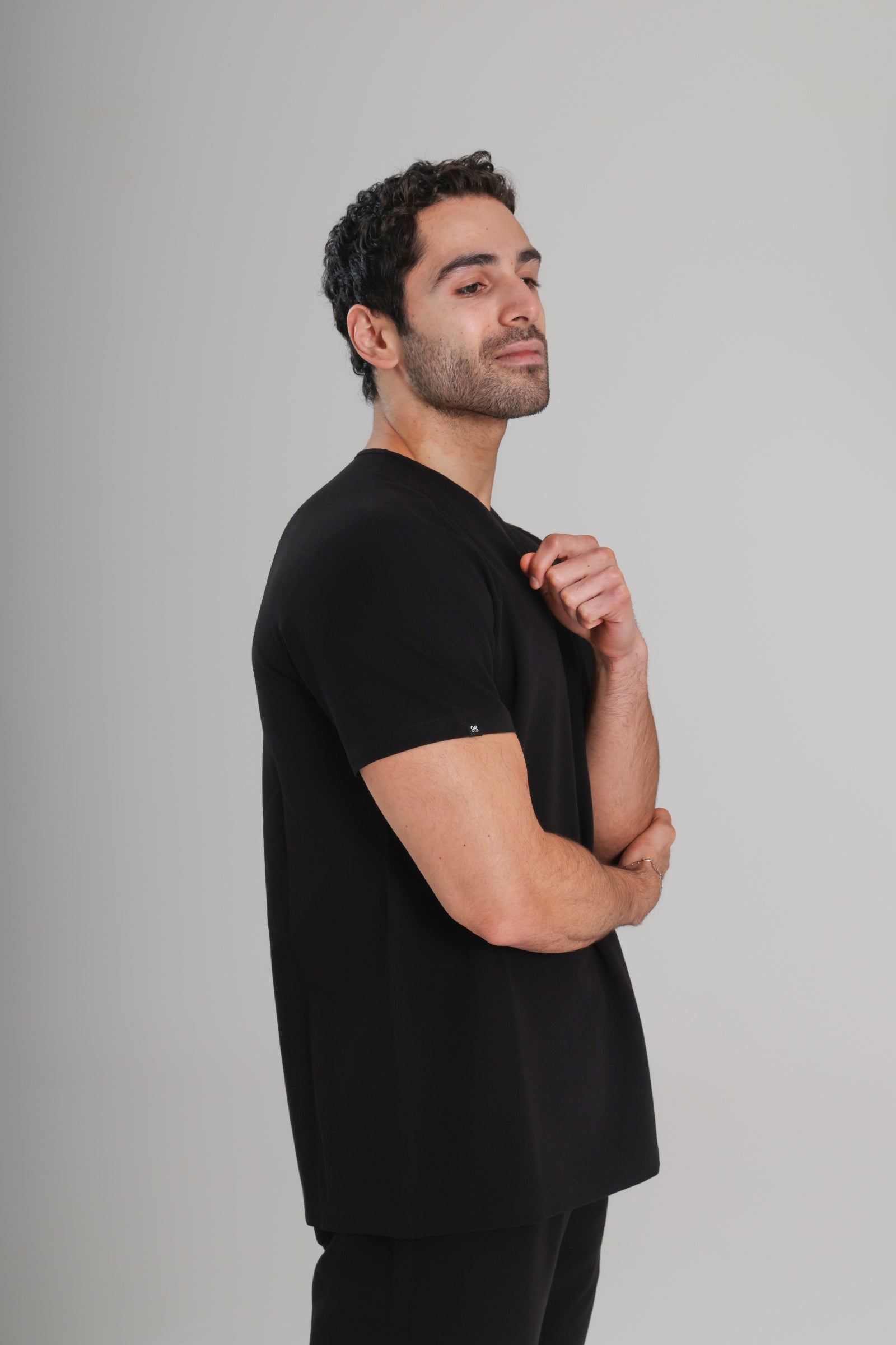 SHIFTMASTER™ Scrub Top - Onyx Black